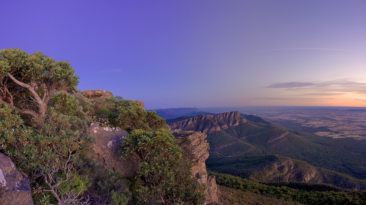 Mount William (Duwul) panoramic view