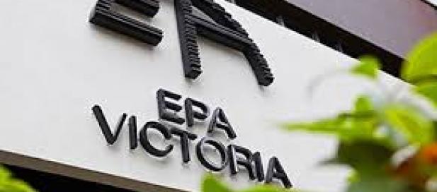 EPA Victoria logo on a building